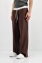 Baggy Fit Sweatpants Brown - 5