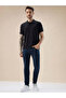 Black Textured Vertical Stripe Regular Fit Polo T-shirt - 5