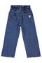 Daisy Embroidered Pants for 2-5 Years - Blue - 2