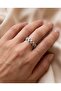 Arista Zircon Stone Adjustable Ring - 2