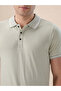 Sage Tipping Collar Regular Fit Polo T-shirt - 4