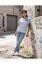 Women Blue Embellished T-Shirt - 5
