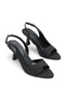 Vesper Serena Women's Thin Heeled Shoes 001264 Matte Black