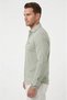 Green Slim Fit Striped 100% Cotton Men's Shirt – Breathable Stylish Casual Shirt 2602626 - 4