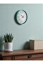 36 cm Turquoise Decorative Wall Clock - 2