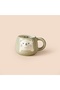 Kitchen Relax Fok Patterned Ceramic Mug - White - 500 ml - 2