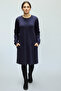 Women's C Pocketed Cycling Collar Tunic with Cuffs on the Sleeves - 5