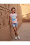 Girls Pink Printed T-Shirt - 5