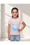 Girls Pink Printed T-Shirt