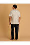 Men Beige And Black Panther Pyjama Set - 5