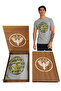 Men's Tribun Layered Logo Tshirt with Gift Wooden Box