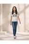 Senior Girls White Scuba Top - 2
