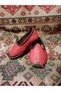 Red Unisex Children's Yemeni Sandal Genuine Leather Folk Games Daily Use Size 20-29 - 3