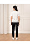 Women White Graphic Rib T Shirt - 3