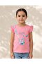 Girls Pink Printed T-Shirt