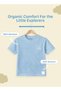 100% Bamboo-Based Ultra-Soft Fabric T-Shirt for Boys Short Sleeve Casual Wear for Kids Set Of 2 - 2