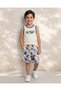 Boys White Miami Vest And Shorts Swim Set