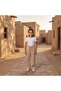 Girls Beige Casual Cargo Trousers - 5