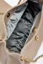 Elegant Design Sarrah Women's Shoulder Bag with Cover Bag Beige - 5