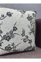 Woven Linen Sakura Series 06 43X43 (Flower Details Are Black Toned) - 5