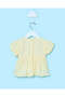 Infant Girls Yellow Embroidered Blouse - 2