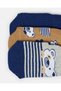 Infant Boys Assorted 3 Pairs Ankle Length Socks - 2