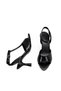 Leda Gioia Women's Thin Heeled Shoes 001265 Black Patent Leather - 4