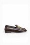 Women's Loafers Orthopedic Sole Gold Buckle Detail - 2