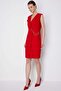 Chain Detail Double-Breasted Midi Dress - 3