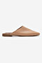 Genuine Leather Joyce Women's Nude Sabo Slipper - 2