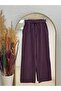 Elnur Flat Leg Gabardine Trousers-Ma3654 Plum - 2