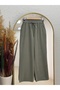 Elnur Flat Leg Gabardine Trousers-Ma3654 Khaki - 2