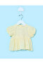 Infant Girls Yellow Embroidered Blouse