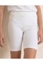 Senior Girls Pink And White 2 Piece Cycling Shorts - 5