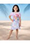 Girls Pink Barbie Graphic Swimwear Set