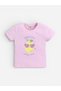 Girls Lemon Print Cotton Pajama Set – T-Shirt & Shorts Nightwear - 3