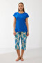 11702 Women's T-Shirt and Pants Set