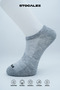 6-Piece Men's Bamboo Sneakers Socks Set. Stitch-Free Anti-Sweat Invisible Men's Ankle Socks. - 4