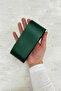 6 cm Emerald Green Single Sided Satin Ribbon 10 Mt, Bohça Dowry Engagement Jewelry Special Day Gift Decoration - 2