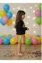 Girls' Sparkling Party Costume - Gold Sequin Skirt and Heart Detail Set - 2