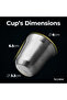 80ml Espresso Cups, Double Wall Stainless Steel Coffee Cup Set, Coffee, Tea, Pack of 2 (Silver) - 5