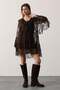 Lace Detailed Women's Dress 35530 - 4