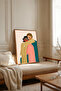 One Piece Wooden Framed Painting Tk3704