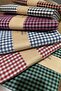 Checked Tablecloth , Pötikara Pattern Tablecloth, Small Square Pattern Picnic Cloth - 3