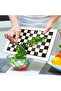 Glass Cutting Board and Presentation Tray Mackenzie Dama 30X40 cm - 4