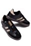 Casual Women's Sneaker Patterned Lightweight High Sole Lace-Up Sports Shoes