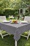 Checked Tablecloth , Pötikara Pattern Tablecloth, Small Square Pattern Picnic Cloth