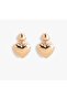 Heart Earrings Gold - 3