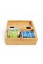 Bamboo Tea Box with 2 Compartments