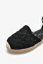 Harase Women's Espadrilles Shoes - Black - 5